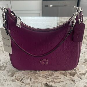 Coach Rich Purple Shoulder Bag